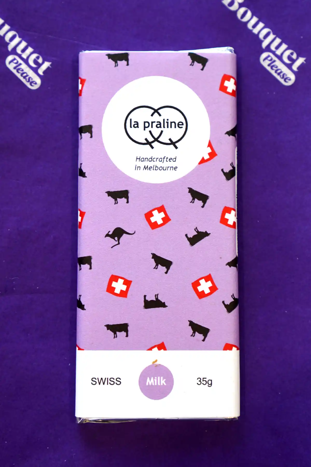 Swiss Milk Chocolate 35g Bouquet Please